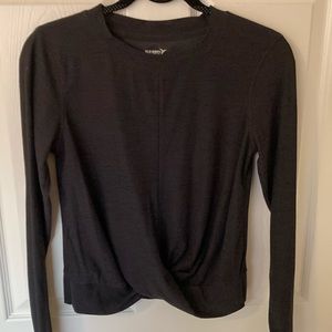 Old Navy size medium grey workout top